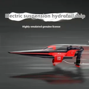 E1 RaceBird electric floating hydrofoil boat RC remote control boat model speedboat water cooled motor water children's toy gift