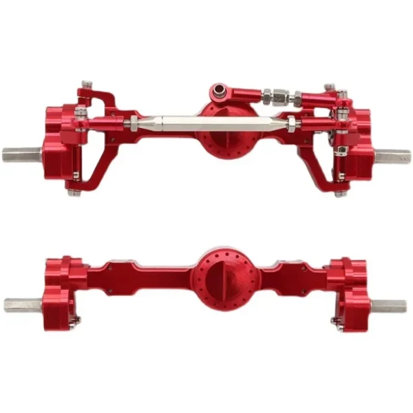 Tat For MN Aluminum Alloy CNC Anodized Full Metal Front Rear Portal Axle RC Car Upgrade 1/12 MN MN98 D90 D91 D99 D99S MN90 MN99S - Image 8