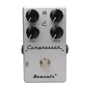 [CK COMPRESSOR] Demonfx High quality Guitar Effect Pedal Wah Distortion Overdrive Delay Reverb Compressor Booster Pedal