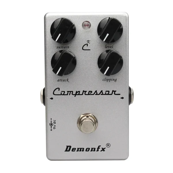 [CK COMPRESSOR] Demonfx High quality Guitar Effect Pedal Wah Distortion Overdrive Delay Reverb Compressor Booster Pedal