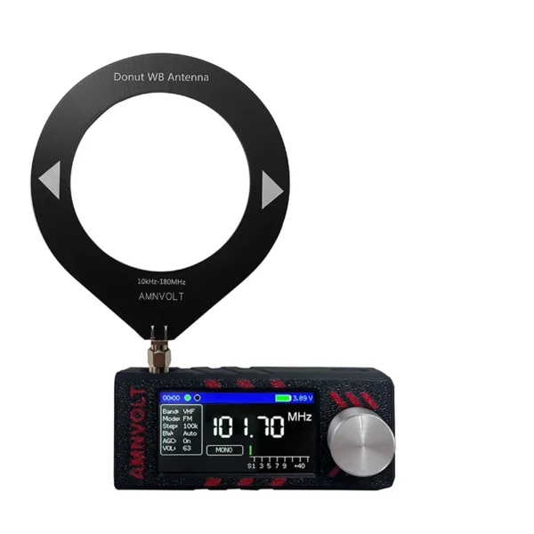 AMNVOLT ATS MINI SI4732 Full Band DSP Radio Pocket Receiver FM AM MW SW SSB with Headphone Amplifier Hi Z - Image 8