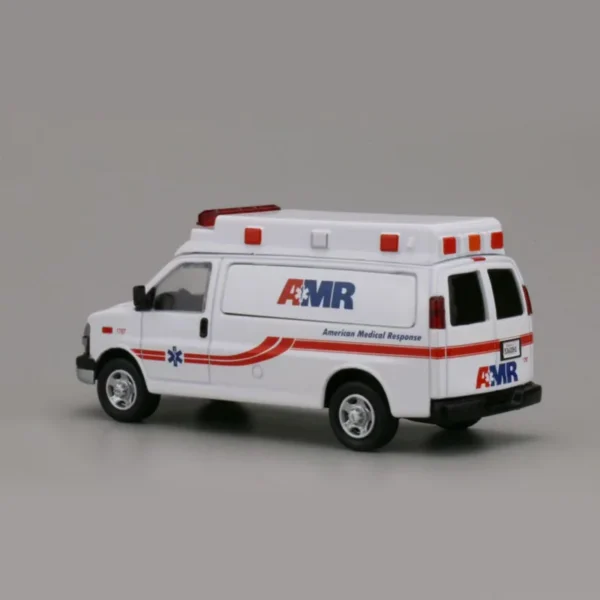 1:64 Scale 596 Saboban Painted AMR Medical Simulation Alloy Toy Car Model Classic Collection Gift Souvenir - Image 3