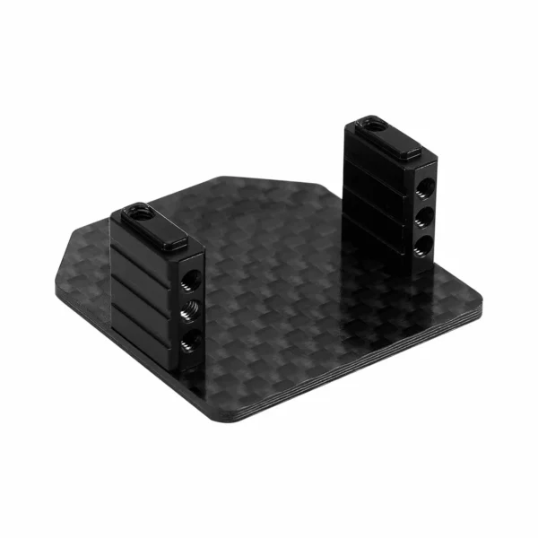 Servo-Mount: INJORA Carbon Fiber & Aluminum Servo Mount for 1/16 Arrma Mojave Grom 1/12 Losi Nascar - Image 3