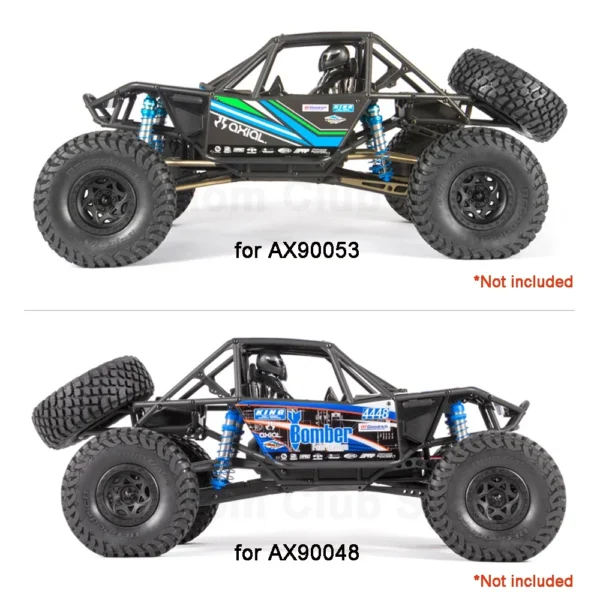 Full Tube Frame Chassis Metal Roll Cage for 1/10 RC Crawler Car Axial RR10 Bomber 90053 90048 AXI03016T1/16T2 Upgrade Parts - Image 6