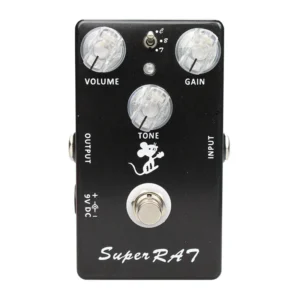 [Super Rat] Demonfx High quality Guitar Effect Pedal Wah Distortion Overdrive Delay Reverb Compressor Booster Pedal