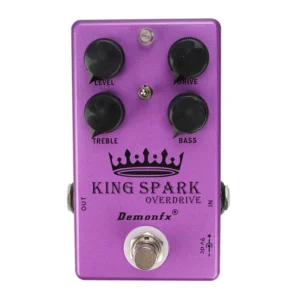 [king spark] Demonfx High quality Guitar Effect Pedal Wah Distortion Overdrive Delay Reverb Compressor Booster Pedal
