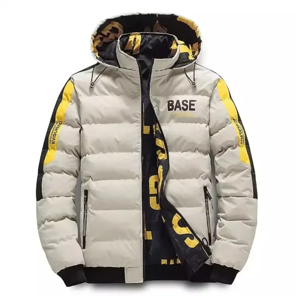 Men Autumn Winter Cotton Jacket Warm Comfortable Padded Thickened Down Jacket 2025 New Double Sided Clothes Removable Cap M 6XL - Image 3