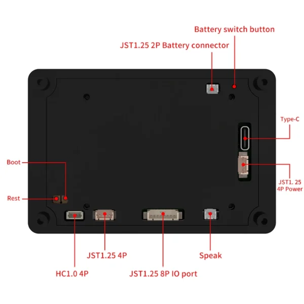 ESP32 Development Board 3.5 Inch IPS Capacitive Touch Screen 480x320 IPS Display 8M PSRAM 16M Flash for Arduino LVGL WIFI BT - Image 3