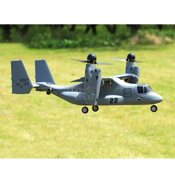 Osprey V22 Vertical Takeoff And Landing Remote Controlled Aircraft Variable Wing Model Aircraft Fixed Wing Outdoor Rc Aircraft - Image 5