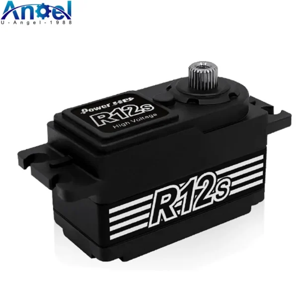 Power HD R12S 12KG High Torque Brushless Metal Gear Servo 6.0 8.4V for 1/10 Rc Electric Car