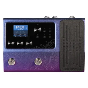 Valeton GP 100 Multi Guitar Effects Processor 140 Built in Effects Looper Expression Pedal Gradient color