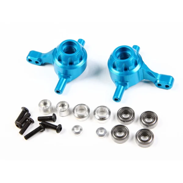 Aluminum TT 02 Front Rear Knuckle Arms Hub Carrier Set for RC Car Tamiya TT02