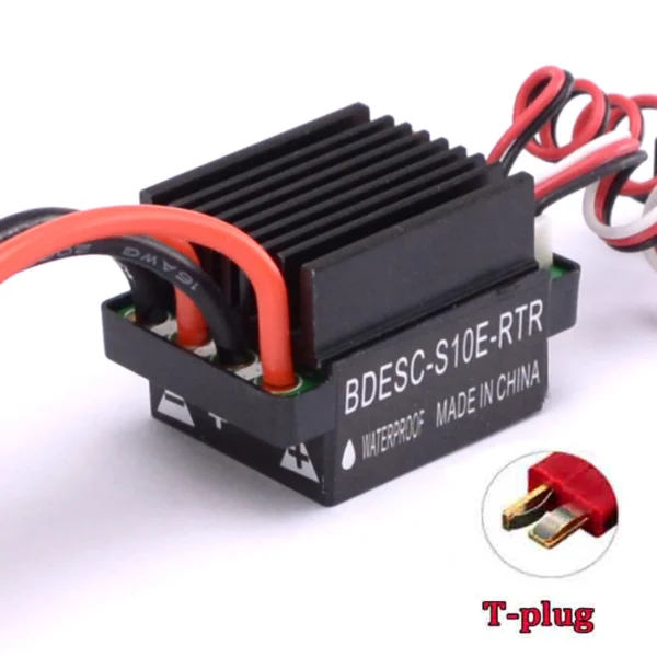 Brushed Motor Speed Controller 320A w/ 2A BEC Brush ESC for Different Types RC Car TRX TRX4 TRX6 Cars or Boats - Image 9