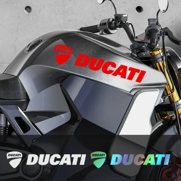 Motorcycle helmet Body Reflective Decals decoration Stickers for Ducati Panigale Diavel Superleggera V4 V2 Scrambler stickers - Image 3