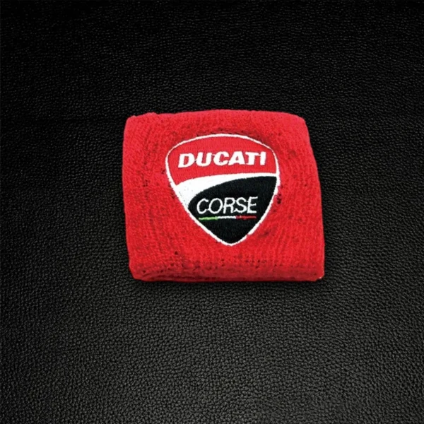 Motorcycle Embroidery Front Fluid Oil Brake Reservoir Sock Cover for Ducati Monster Panigale Diavel Superleggera V4 V2 Scrambler - Image 8