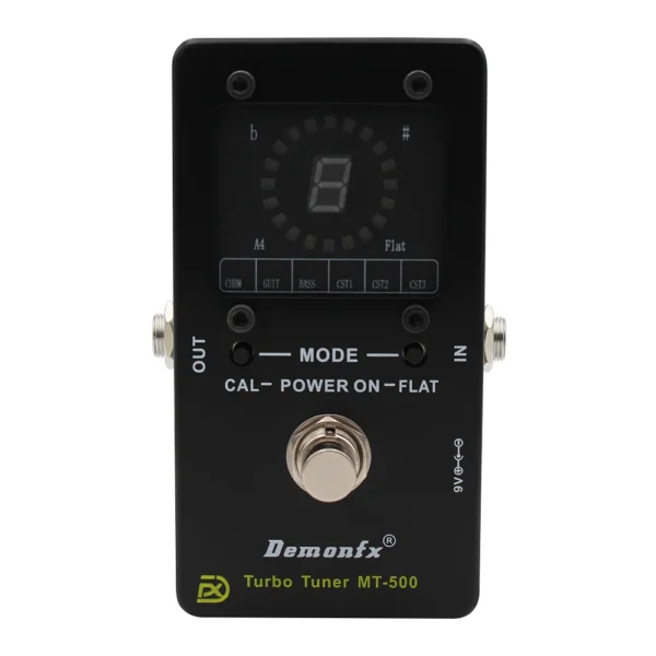 New Demonfx Turbo Tuner MT 500 Strobe Tuner Guitar Bass For All Instruments High quality