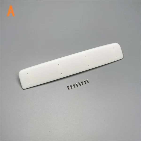 [A  for man] LED 1 Set Simulation Plastic White Sun Visor for 1/14 Tamiya RC Truck Car Scania 770S BENZ 3363 VOLVO FH16 MAN Diy Parts Toys