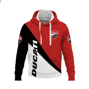 Hot Selling Ducati Racing Printed Pattern Men's Fashion Hoodie Daily Street Trend Comfortable Top Large Size Outdoor Sport Suit