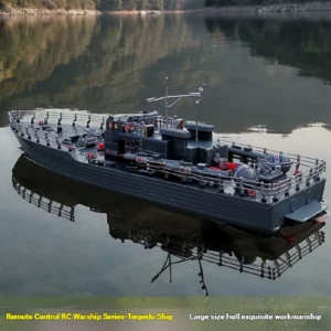 New Remote Controlled Warship Large Submersible Rc Electric Speedboat Military Toy Model Waterproof Charging Torpedo Ship Gifts