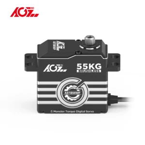 AGFRC A81BMWP Waterproof Servo 55KG High Torque 0.087sec Metal Gear Brushless Standard Digital Servo For 1/8 1/10 RC Car Crawler