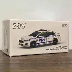 [car 17] 596 Alloy Car 1:64 Scale Responder New York City Police Diecast Collection Model Car By Child Toy