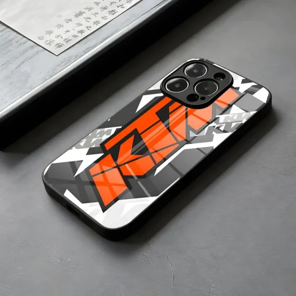 Motorcycle Racing K KTMes Phone Case Glass For IPhone 16 Peace 15 14 Pro Max 13 12 Mini 11 X XS XR 8 Plus For Samsung S 25 24 23 - Image 2