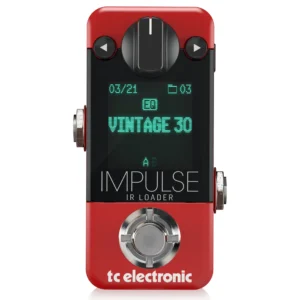 TC Electronic Impulse IR Loader with 20 built in cab models A/B mode 99 IR slots for guitar and bass