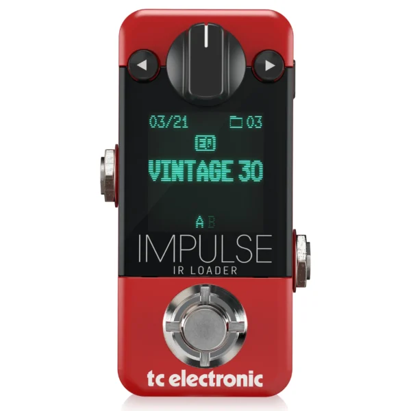 TC Electronic Impulse IR Loader with 20 built in cab models A/B mode 99 IR slots for guitar and bass