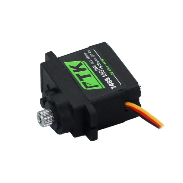 PTK 7465W MG 9g digital servo Metal gear waterproof HV 5kg fixed wing RC Car Helicopter Robot servo 180ﾂｰ 1/8 servo - Image 5