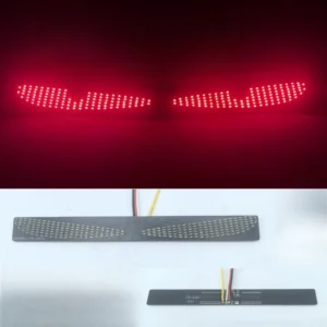 LED PCB Demon Eye Decoration Light For 1/14 Tamiya RC Truck Trailer Tipper Scania Benz Actros Volvo MAN DIY Parts