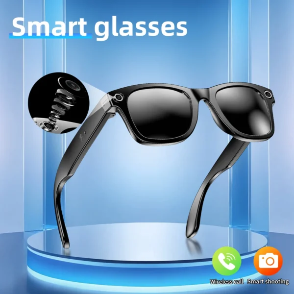2025 New AI Interaction Smart Glasses With Camera Photo Video Record Translation Music Smart Sunglasses Bluetooth Call Headphone - Image 7