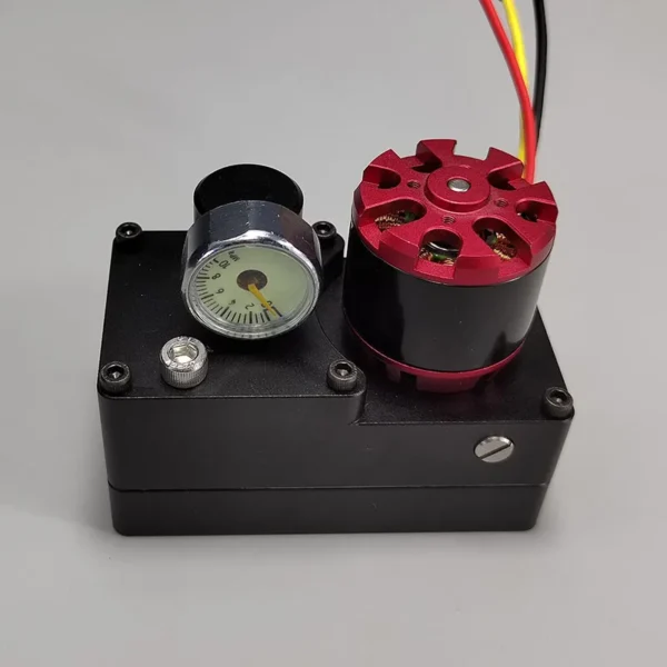 Metal Micro High Pressure Brushless Oil Pump with Hydraulic Tank for 1/12 1/14 RC Truck Excavator Kabolite Huina Double E CAT - Image 3