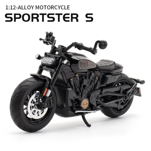1:12 Alloy Harley Davidson Sportster S Racing Motorcycle Model Diecast Street Sports Motorcycle Model Kids Toy Gift - Image 7