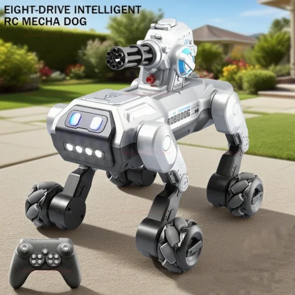 2025 New Intelligent Remote Control Robot Dog Electronic Stunt Voice Command Programmable Touch sense Music Song Children's Toys - Image 2