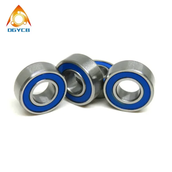 10pcs 5x11x4 mm MR115RS ABEC3 Miniature MR115 2RS Ball Bearings Blue Sealed - Image 2