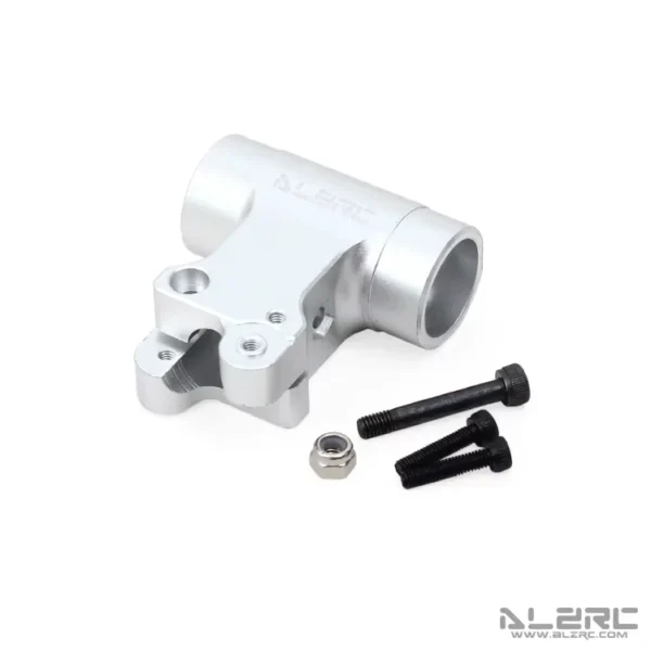 ALZRC  Devil 505 FAST Metal Main Rotor Housing Set  Silver - Image 2
