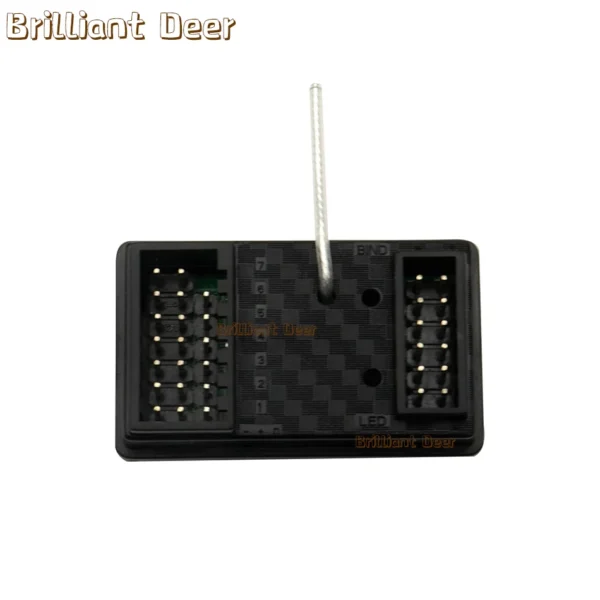 2.4GHZ 7CH Radio System Transmitter Receiver with Remote Control Led Light Winch Channels Upgrade Parts For RC Car Boat Tank - Image 6