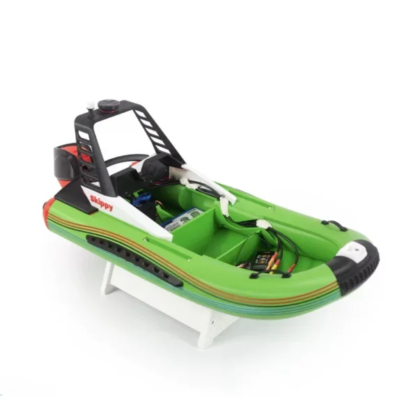 RC Jet Boat High Speed Boat Model Kit DIY Remote Control Boat Model Toy Gift Racing Ship Assembly Kit Electric Model