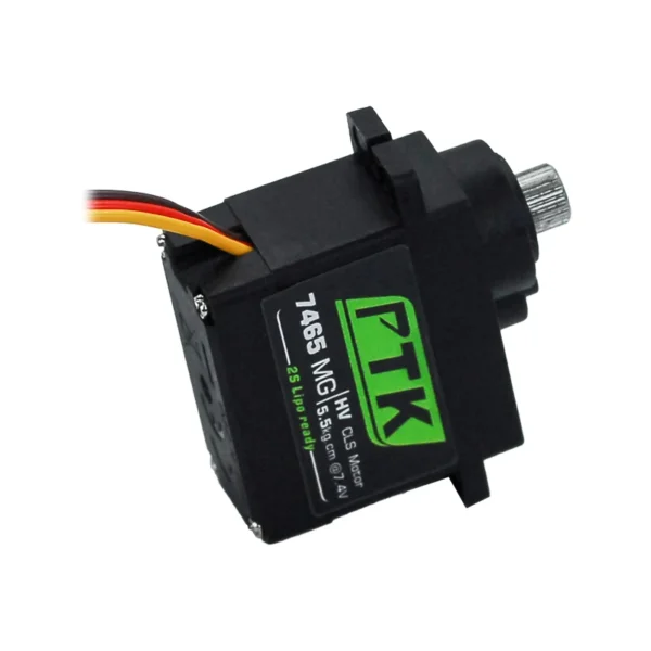 PTK 7465W MG 9g digital servo Metal gear waterproof HV 5kg fixed wing RC Car Helicopter Robot servo 180ﾂｰ 1/8 servo - Image 4