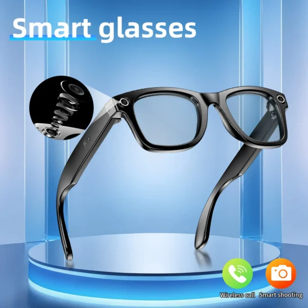 2025 New AI Interaction Smart Glasses With Camera Photo Video Record Translation Music Smart Sunglasses Bluetooth Call Headphone - Image 8