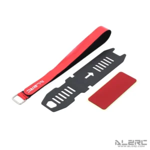 ALZRC Spare Part Carbon Fiber Battery Mount For Devil 505 FAST FBL 3D Fancy RC Helicopter Aircraft Carbon Fiber Accessories