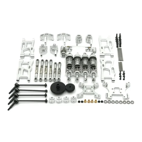 Wltoys 144001 144002 144010 124017 124019 Metal Upgrades Parts Modification Kits Swing Arm Shock Absorber Set RC Car Accessories - Image 3