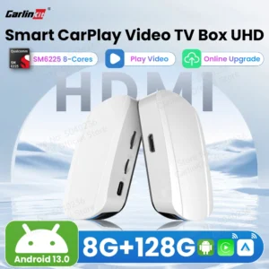 2025 Carlinkit 8G+128G Smart CarPlay Ai Box Android 13 Qualcomm SM6225 660 8 Core Wireless Android Auto&CarPlay GPS For YouTube
