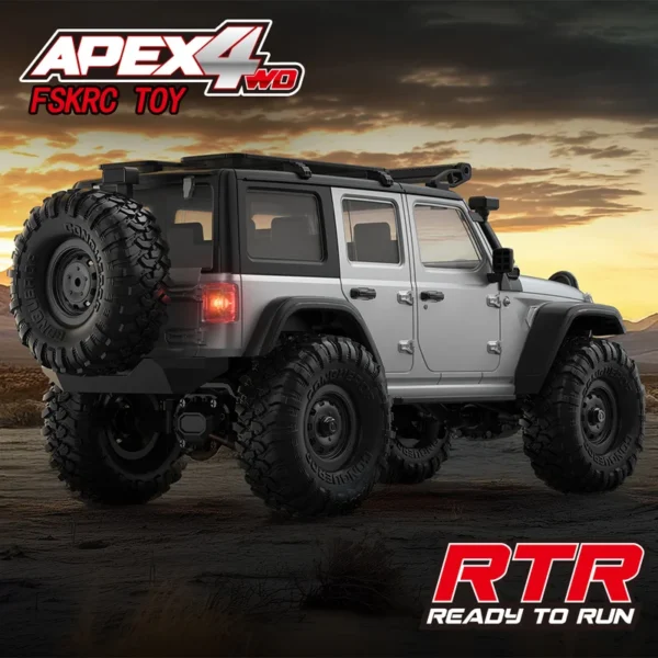 New 2025 HB R1604 R1606 1:16 wrangler Rc Remote Control Model Simulation Car 4WD Off road climbing car Boys' toy - Image 6