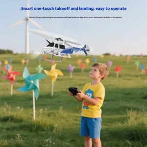 Fb 05 6 Channel Remote Control RC Helicopter 2.4G Optical Flow Positioning Air Pressure High Quality Entertainment Grade Toy