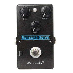 [Breaker Drive] Demonfx High quality Guitar Effect Pedal Wah Distortion Overdrive Delay Reverb Compressor Booster Pedal