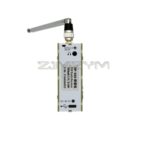 TEF6686 DSP Radio DP 666 High Sensitivity Full Band FM AM FM Shortwave 2.8 inch 320x240 Resolution 3.7V/5000mAh - Image 2