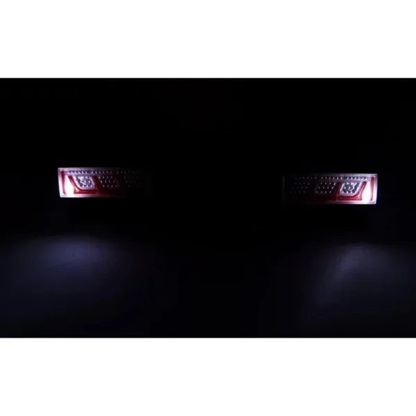 LED Simulation Metal Taillight for 1/14 Tamyia Rc Truck Scania Man 620 1851 3363 56352 Diy Parts - Image 4