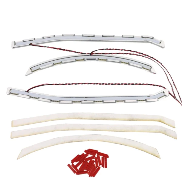 Simulation Red Lamp Flanking Lights for 1/14 Tamiya RC Truck Car Scania 770S 6X4 56368 8X4 56371 Diy Parts Toys - Image 7