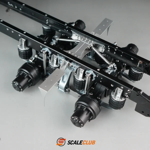 RC 1/14 Truck Airbag Suspension System XG8QN TY 1 For Tamiya LESU RC Tractor Truck Radio Control 1 14 RC Truck Parts Accessories - Image 4
